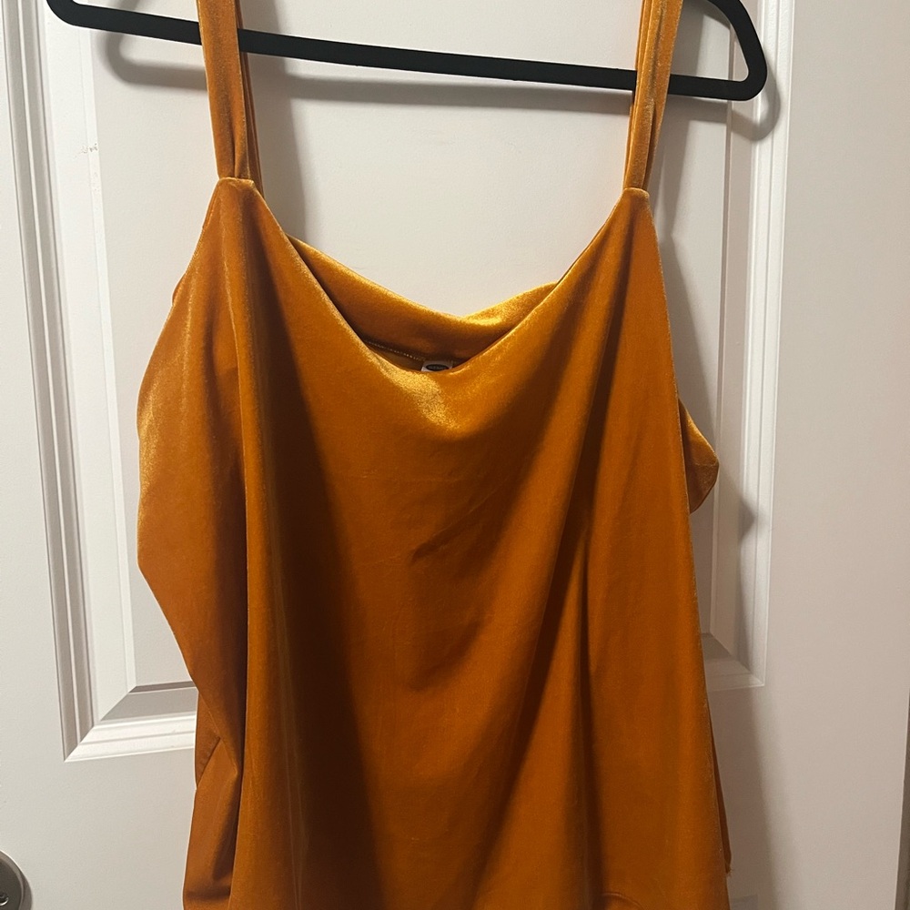 Old Navy Relaxed Orange Sleeveless Camisole